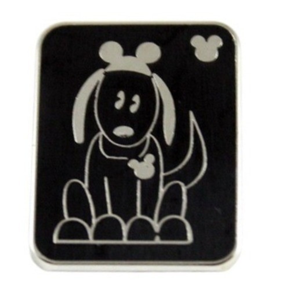 Disney Dog With Mouse Ears Puppy Decal WDW Hidden Mickey III 2008 WDW Pin 64829